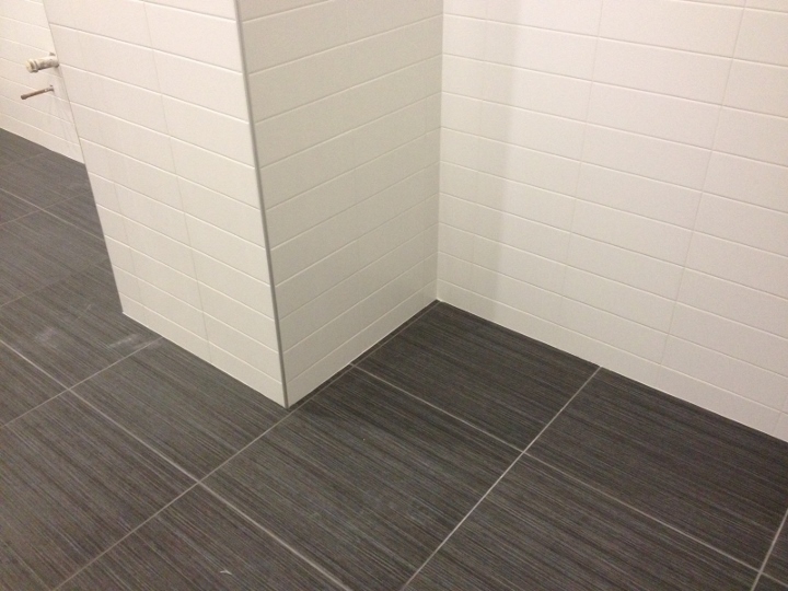 This image depicts a custom tile installation at NASA. This project was completed by Youngstown Tile & Terrazzo.