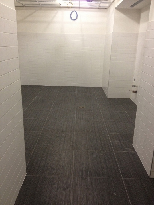 This image depicts a custom tile installation at NASA. This project was completed by Youngstown Tile & Terrazzo.